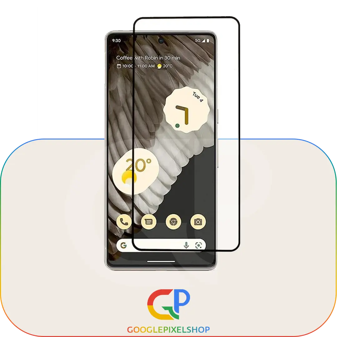قیمت و خرید گلس شیشه ای تمام صفحه موبایل Google Pixel 8 برند رد لیبل