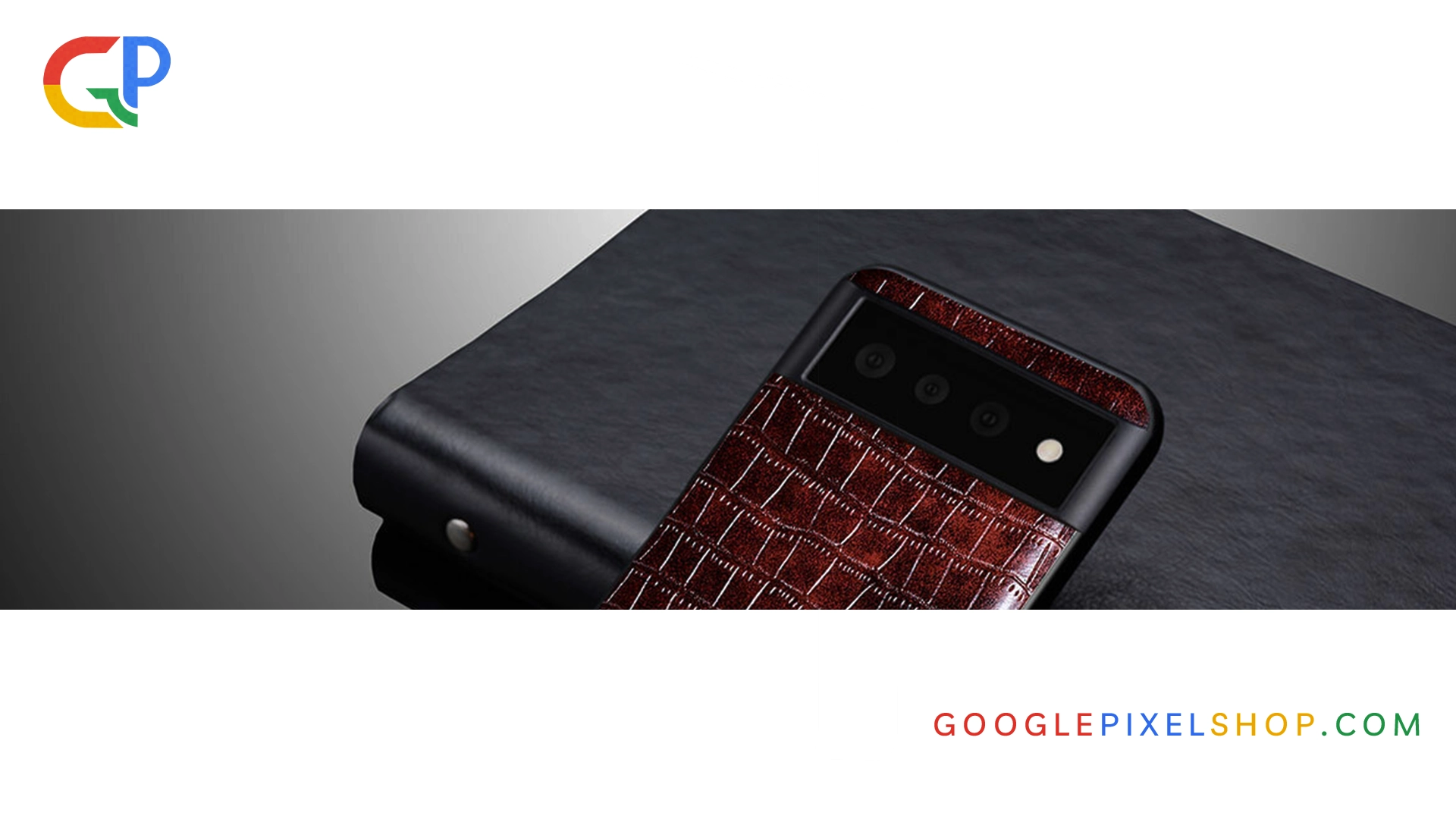 قاب چرمی کروکودیلی مناسب پیکسل 8